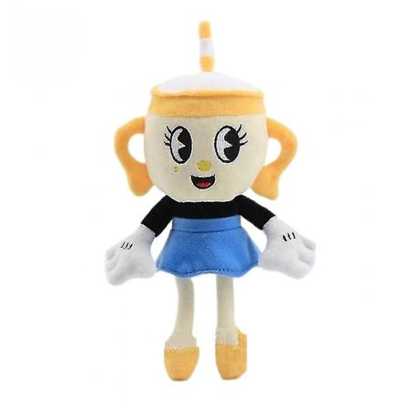 Cuphead Adventure Plysj julegave til barn. (Mrs. Chalice The Teacup Woman)