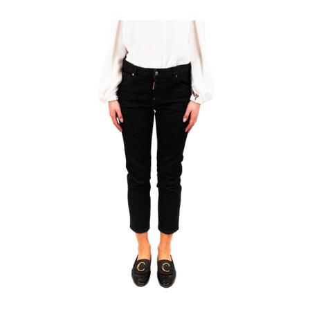 Dsquared2, Jeans pants Zwart, Dames, Maat:XS