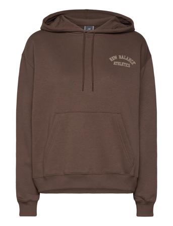 Graphic Fleece Hoodie Sport Women Sport Clothing Sport Sweatshirts & Hoodies Sport Hoodies Brown New Balance