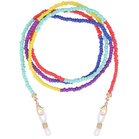Perlebriller Kæde til Kvinder Mænd Piger Farverige Briller Rem Briller Holder Lanyard 8#