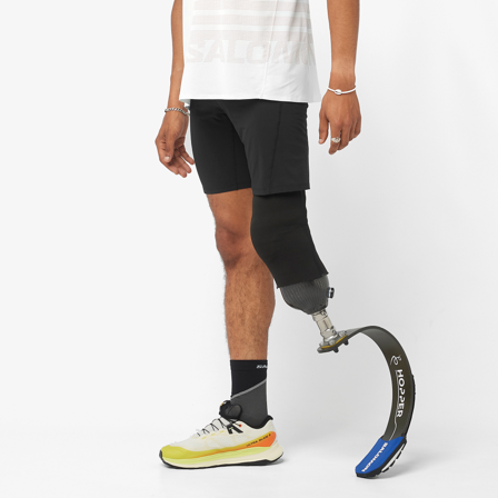 Salomon - Tights Kleding Sense Aero Short Tights M - Deep Black