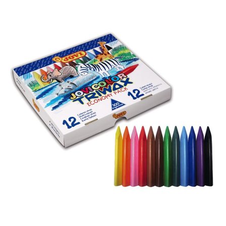 Vaxkrita trekantig 12 färger 300/fp - Lyreco - Skola och förskola - Bild och form - Kritor