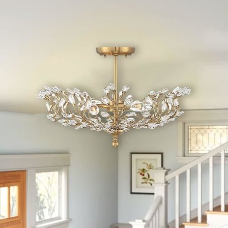 50 Cm Unikt Design Loftlampe Metal Elektroplettering