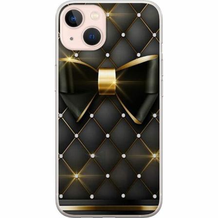 Apple Iphone 13 Mini Genomskinligt Skal Gyllene Rosett