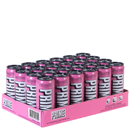 24 x Prime Energy Drink, 330 ml, Strawberry Watermelon