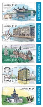 Sverige - Sverige gennem 500 år - Postfrisk hæfte
