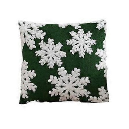 Farget Jule Snøfnugg Putetrekk, Varmt og Hudvennlig Komfortabelt Putetrekk Putetrekk Stil 8