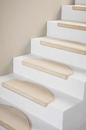 Jotex - Pak Van 2 Natuurlijk Wit Natuurlijk wit - SOFT - Koop Trapmatten bij Jotex