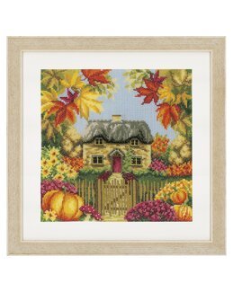 Broderikit Billede Efterår - Vervaco