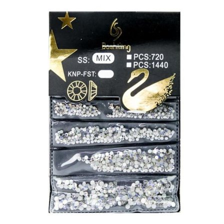 Zirkonsten 1440 stk - 4 størrelser - C5