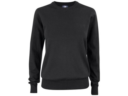 CUTTER & BUCK Tröja Oakville dam svart XL - Lyreco - Yrkeskläder - Uniform - Stickat