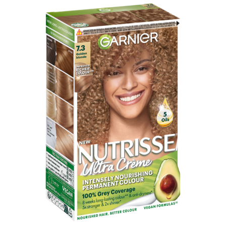 Garnier Nutrisse Permanent Nourishing Hair Color Nivå 3 Hårfärg Dam Beige ONESIZE