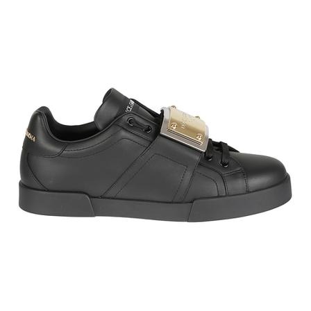 Dolce & Gabbana Sneakers , Zwart , Heren , Maat: 40 1/2 EU