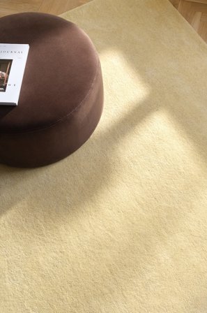 Jotex - Ullteppe Ull/Ull Gul ASIA - Kjøp Ulltepper hos Jotex