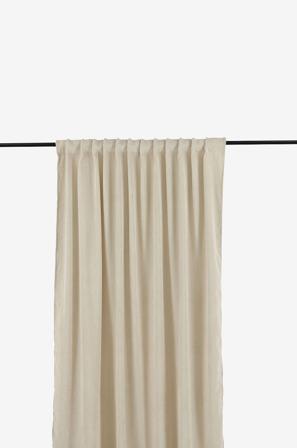 Venture Home - Gardin Elma med multiband - Beige - Kanallängder - Från Homeroom