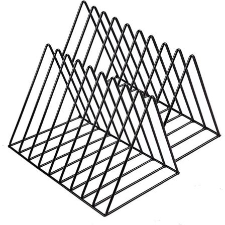 Vinyylilevyjen säilytysteline, 2 kpl