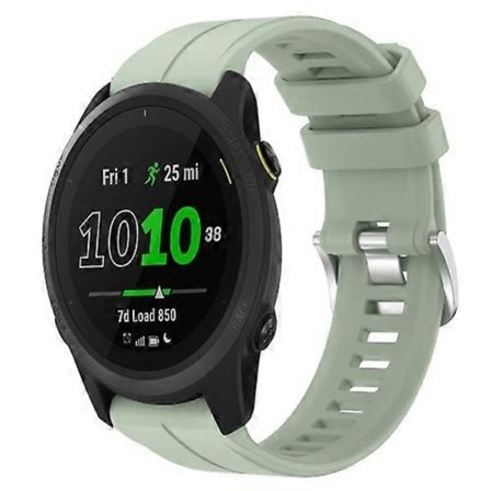 For Garmin Forerunner 745 22mm Silikon Sports Klokkereim [DB]