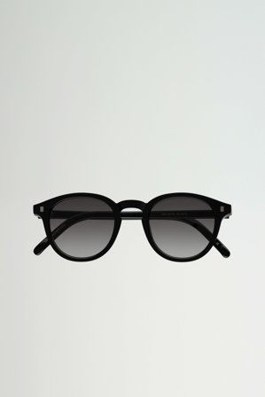 Monokel Eyewear - Nelson Black - grey gradient lens
