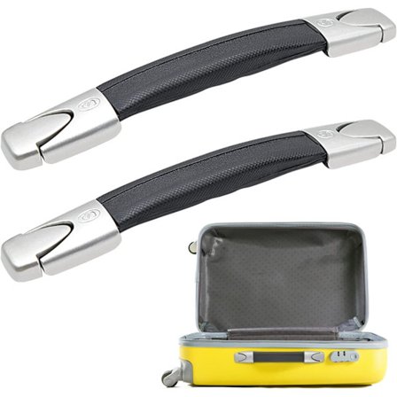 2 stk. reservedele til kuffert, håndtag i plast til bagage, reservedele til kuffert, håndtag til kasser, kufferter, bagage, værktøjskasser, bla.