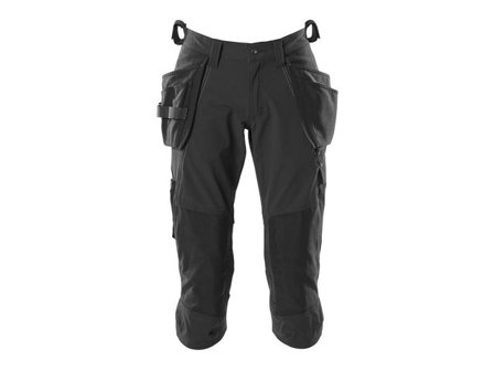 MASCOT Piratbyxor med hängfickor svart C60 - Lyreco - Arbetskläder - Arbetsbyxor och shorts - Arbetsshorts och piratbyxor