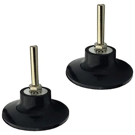 2 stk Skifte skive Pad Holder Roll Lock Skive Holder Polering