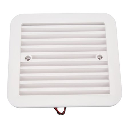 RV Vent Fan ABS 12V 0.2A Enriktad Ljudlös Ventilation Avgas Husvagnstillbehör för Husbil