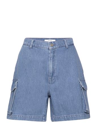Valettagz Mw Shorts Shorts Denim Shorts Blå Gestuz*Betinget Tilbud