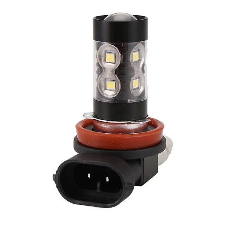 2 kpl Tehokkaita 50 W:n Superkirkkaita H11/H8 10-SMD LED-valopolttimoita auton sumuvalojen vaihtoon
