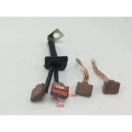 10 STK./parti Elektriske startmotor kulbørster til VW Jetta Passat Citroen Elysee startmotor (12*16*5mm)