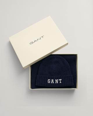 GANT - Gaveeske med skjerf og lue i ullblanding - Herre - ONESIZE