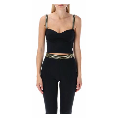 Stella McCartney, Topwear 6J00573Spw 77 Zwart, Dames, Maat:S