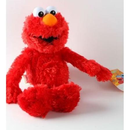 Lille Latter Tickle Me Elmo, 10 Tommer, Alder 12 Måneder og Op, Legetøj til Babyer