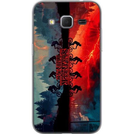 Kompatibelt Mobildeksel til Samsung Galaxy Core Prime Madison Beer kollasj i Y2K-estetikk med stjerner, pastellfarger og pop-inspirert design