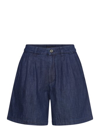 Mango | Straight-Fit Rinse-Wash Denim Bermuda Shorts | 36
