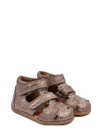 Pom Pom | Starters Two Velcro Scalloped Sand | 19