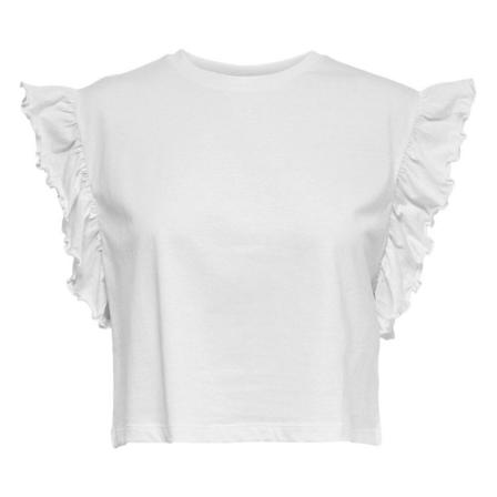 Jacqueline de Yong 15257235 sleeve shirt Hvid, Dame T-shirts