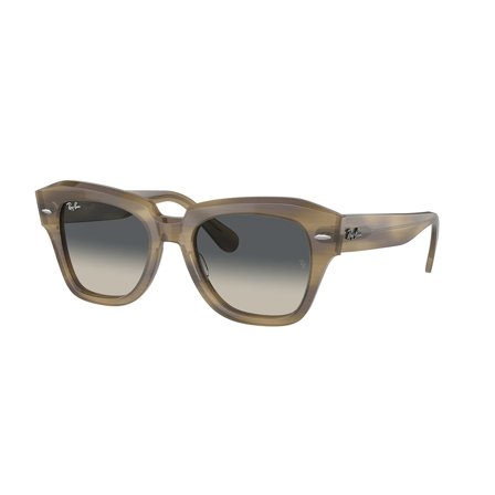 Ray-Ban State Street -Aurinkolasit - Green Rectangular - Ray-Ban RB2186 140571 5220