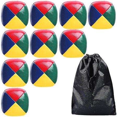 10 Extreme Boules - Blødt Boules Sæt, Street Boccia, Cross-country Petanque Med Taske Spil Altid Overalt, Indendørs Og Udendørs