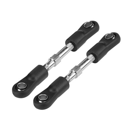 2 stk/sett RC Bil Styrestang Servo Link Turnbuckle Linkage for ZD 1:16 Modellbil (Styrestang)