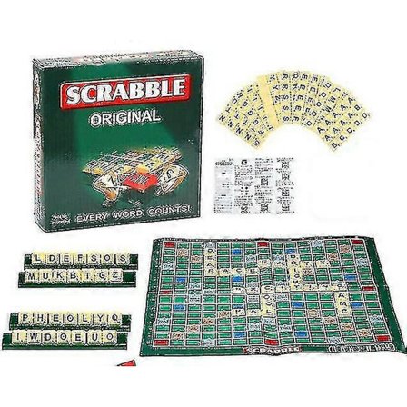 Klassiskt Scrabble Brädspel Bt