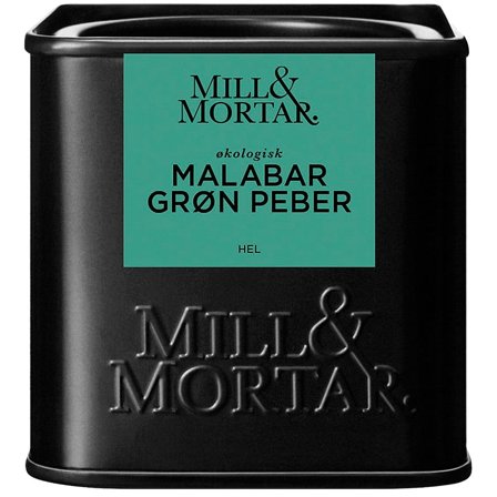 Mill & Mortar Malabar Grøn Peber Ø 25 g, Helse & Madvarer, Madvarer, Øvrige Fødevarer