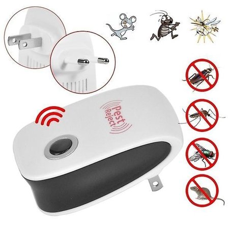 Ultralyd Elektronisk Indendørs Anti Myg Rotte Mus Insekter Skadedyr Bug Kontrol Afskrækker