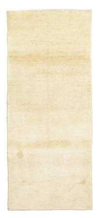 Gabbeh Persisk Fine Handknuten 86X200 Hallmatta Gul/Orange Persien
