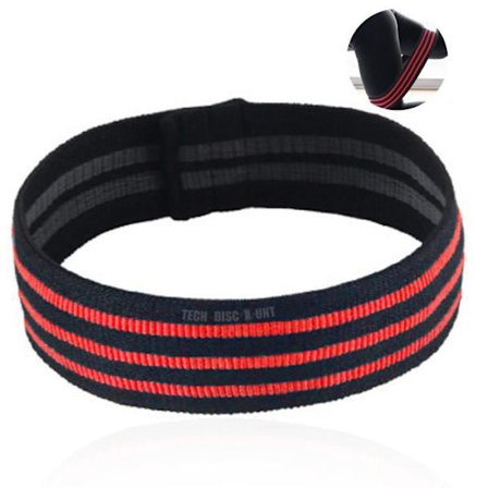 Motståndsband - TD - Yoga Pilates Band - Röd - Hemma träning - Nybörjare