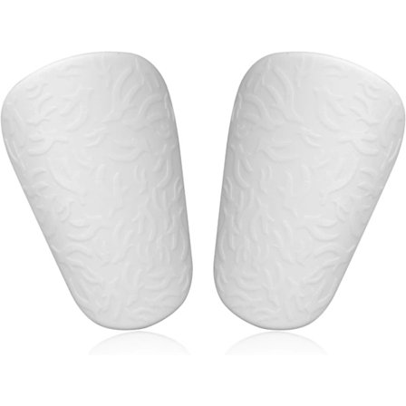 Fotball Leggskinn, Ekstra Mini Leggskinn Fotball Beskyttende Leggskinn (10x6cm Hvit)