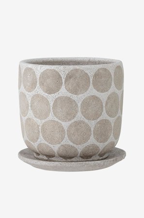 Bloomingville - Dekorkruka / fat Felan - Vit - Krukor & vaser - Från Homeroom