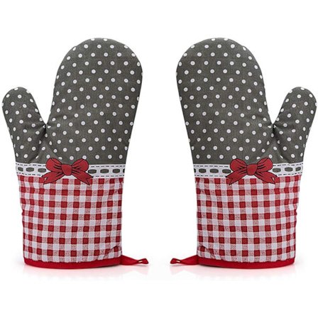 Et par varmebestandige ovnhandsker