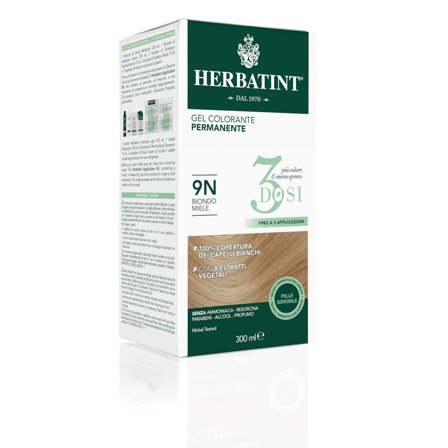 Herbatint Tintura Per Capelli Gel Permanente 9N Biondo Miele 3