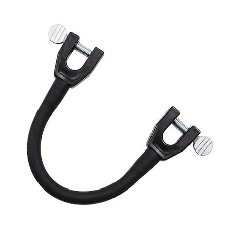 2 stk. snowboard forbindelser, ski træningshjælpemidler, ski spids forbindelse, snowboard klemme ski hjælpemidler - Sort