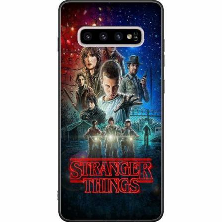 Samsung Galaxy S10+ Svart Skal Stranger Things